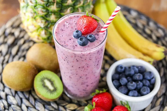 Energizing Fruit Smoothie: A Burst of Goodness in Every Sip