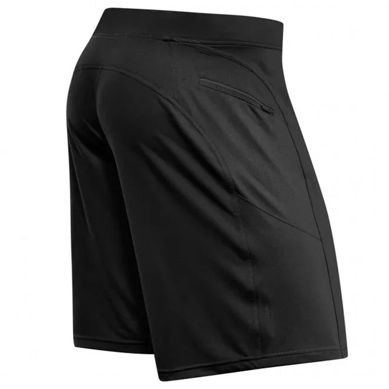 Loose basketball shorts