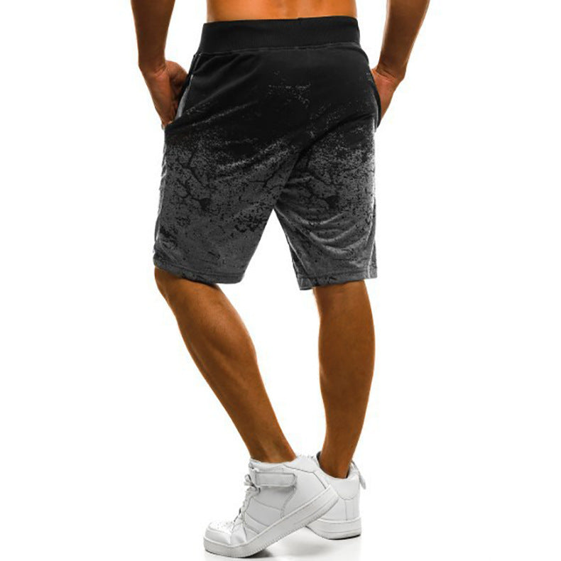 Medium Cotton Large Size Pure Color Micro-elastic Casual Shorts