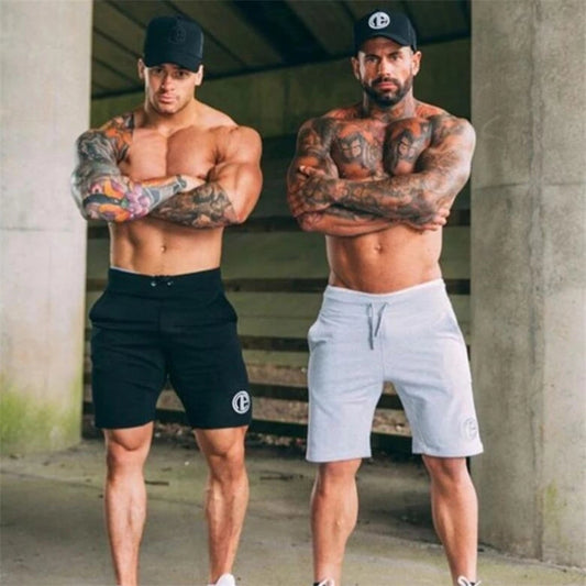 Men wearing black and ash color Casual men's shorts outdoor fitness pants a product from mensathletix the best Men athletic shorts Gym shorts Mens running shorts Crossfit shorts Sports shorts sports shorts for men  gym shorts