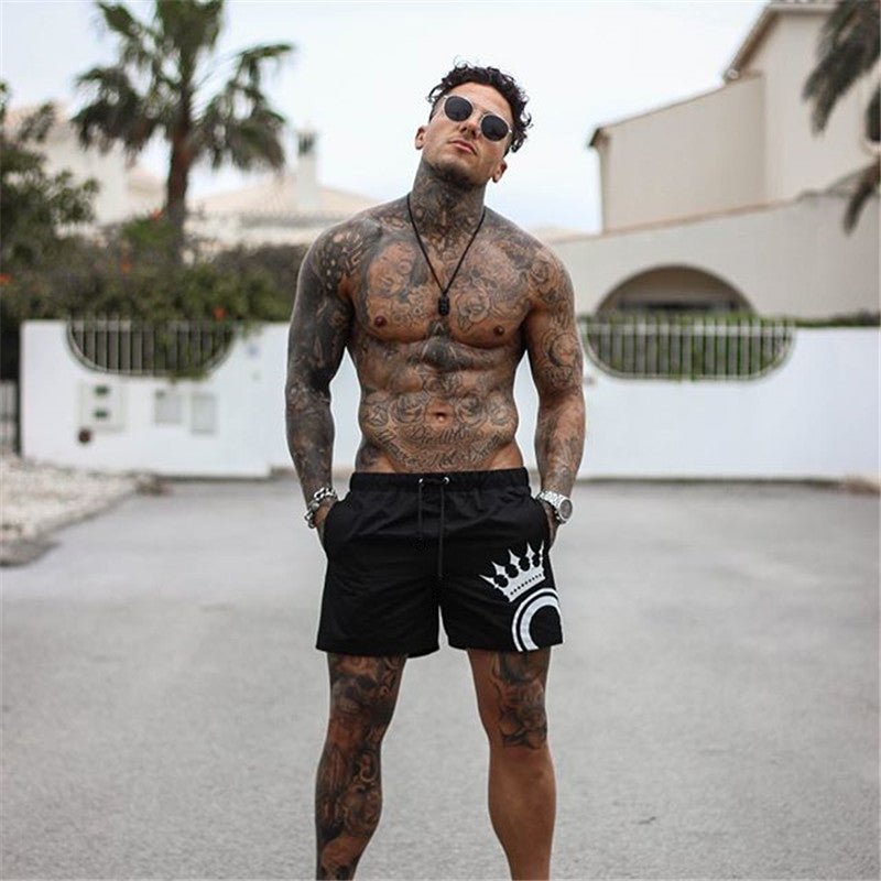 Men's Casual Sports Fitness Shorts