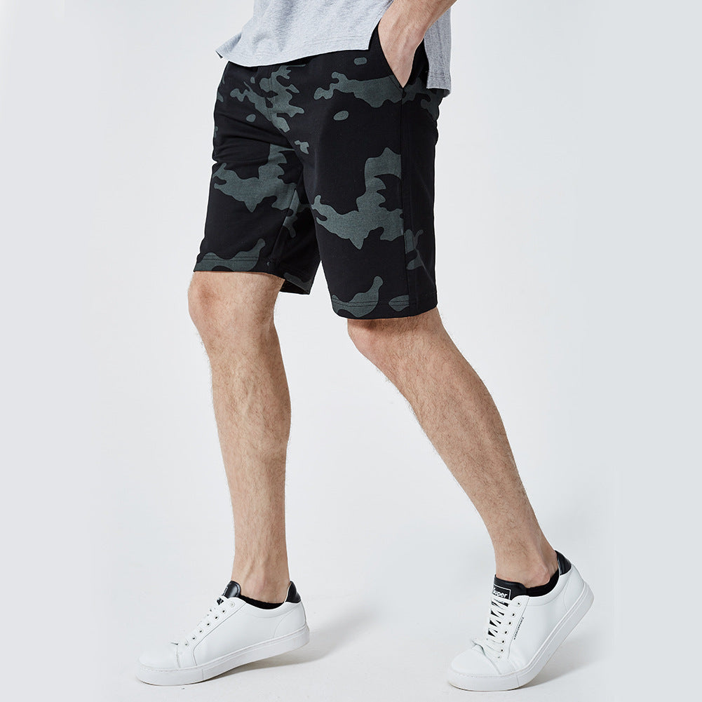 A man wearing camou color ATHX Camo Trend Shorts a product from mensathletix the best Men athletic shorts Gym shorts Mens running shorts Crossfit shorts Sports shorts sports shorts for Men gym shorts