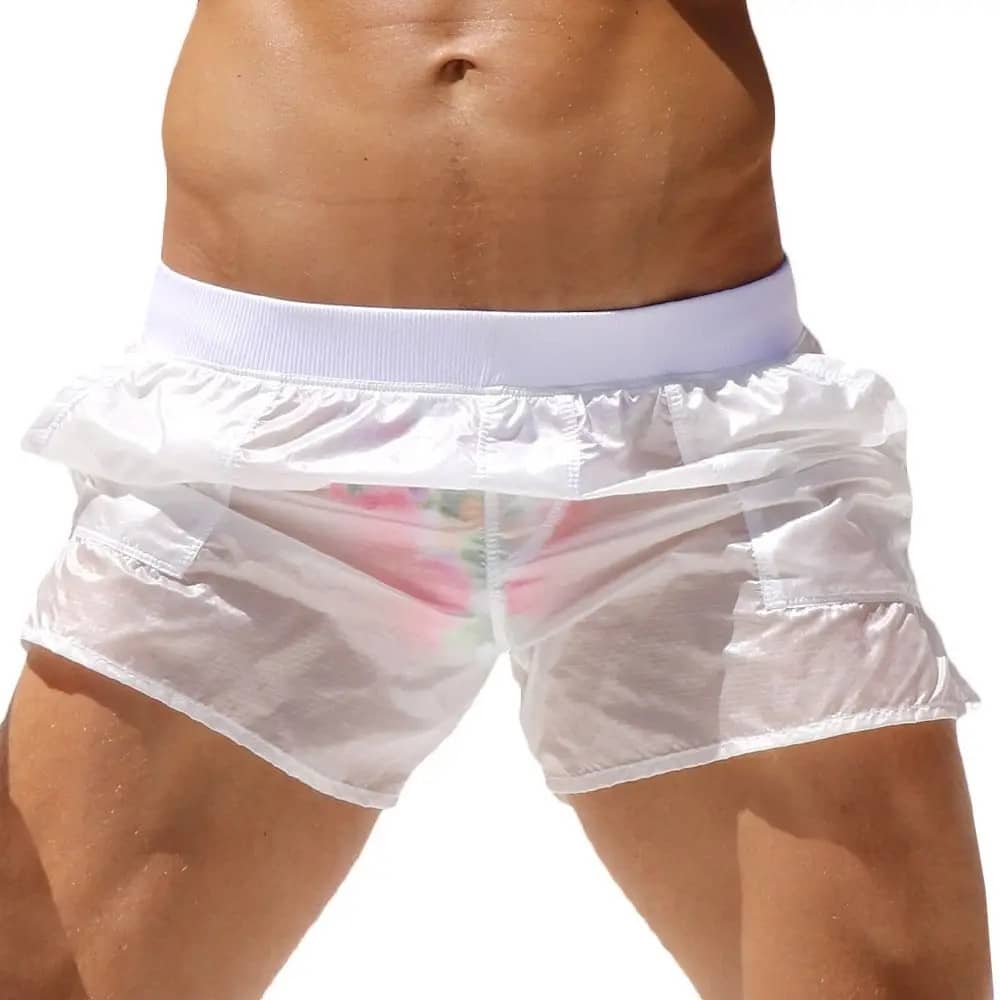 Men's Fashion Casual Solid Color Sports Shorts