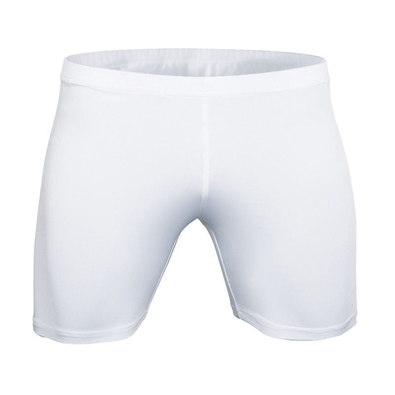 A white color Fitness Men Shorts Mesh Breathable Multicolor Running a product from mensathletix the best Men athletic shorts Gym shorts Mens running shorts Crossfit shorts Sports shorts Vouri shorts Men gym shorts