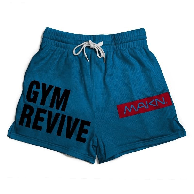 A navy blue color Fitness Men Shorts Mesh Breathable Multicolor Running a product from mensathletix the best Men athletic shorts Gym shorts Mens running shorts Crossfit shorts Sports shorts Vouri shorts Men gym shorts