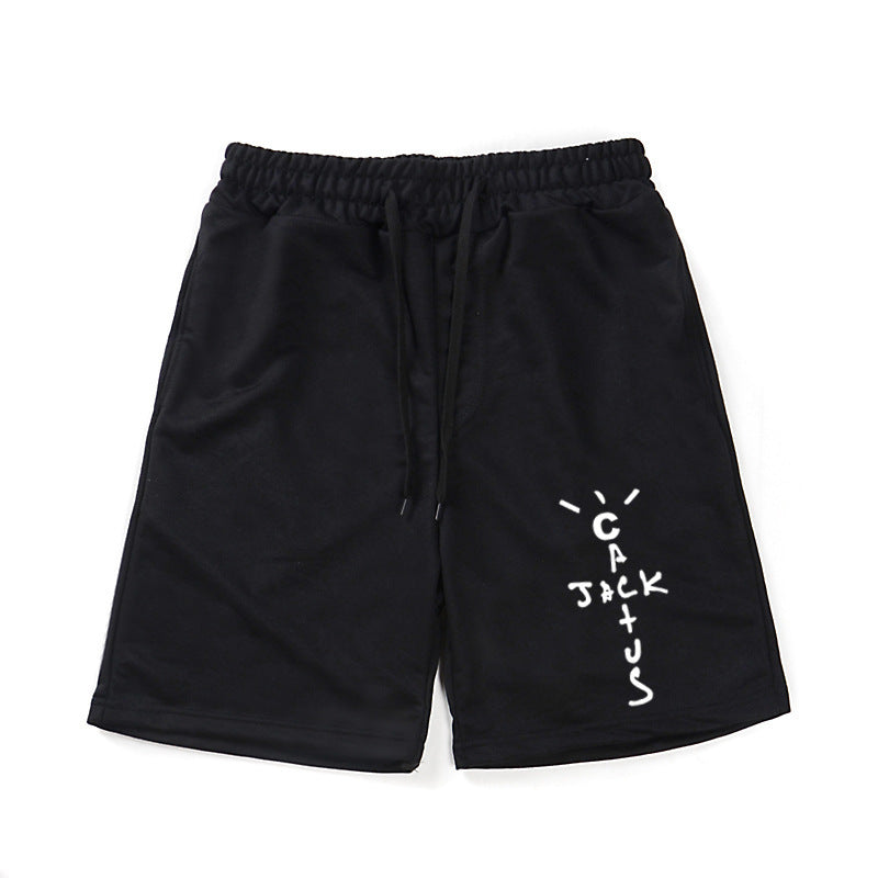 A black color Casual Breathable Sports Fitness Men's Shorts a product from mensathletix the best Men athletic shorts Gym shorts Mens running shorts Crossfit shorts Sports shorts sports shorts for men gym shorts