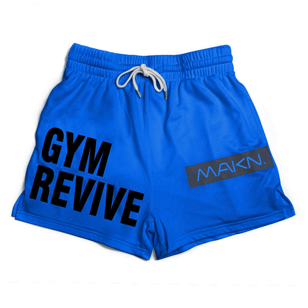 A blue color Fitness Men Shorts Mesh Breathable Multicolor Running a product from mensathletix the best Men athletic shorts Gym shorts Mens running shorts Crossfit shorts Sports shorts Vouri shorts Men gym shorts